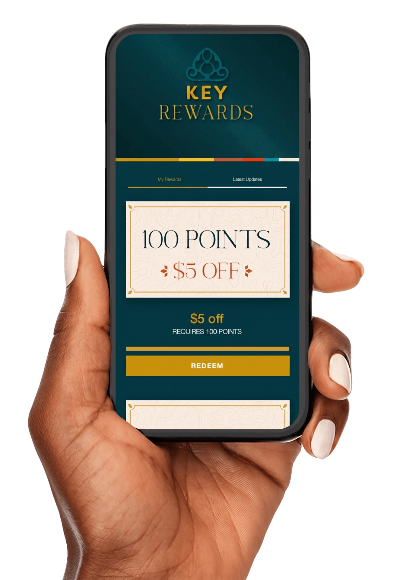 Key rewards mobile app